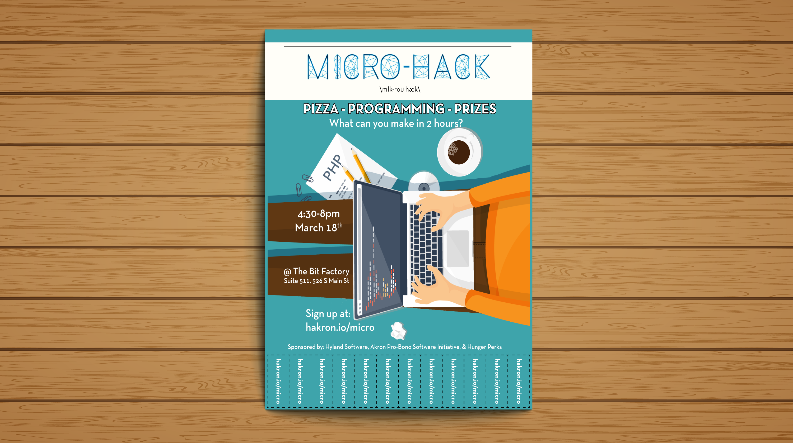 MicroHack PosterPortfolio MicroHack Adobe Kyle Flynn 2017